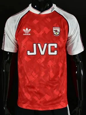 £130.80 • Buy 1990-92 Adidas ARSENAL FC GUNNERS London Home Shirt Official REMAKE 2020 SIZE M