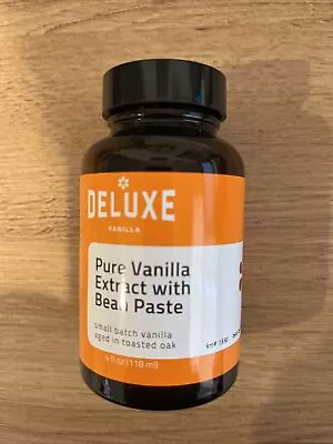 Pure Vanilla Extract With Bean Paste For Baking 4oz  Best By Date 8/24 NEW • $16.98
