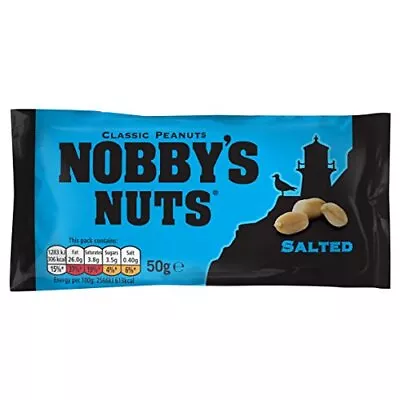 Nobby's Nuts Classic Salted Peanuts 50 G (Pack Of 24) • £24.24