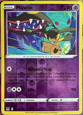 Pokemon TCG - Mawile Reverse Holo - 071/196 - Lost Origin • $1.15