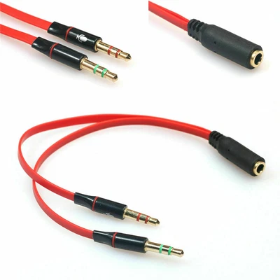 £6.10 • Buy Adapter Cable Splitter PC Adapter Headphone Microphone Audio Razer Electra V2
