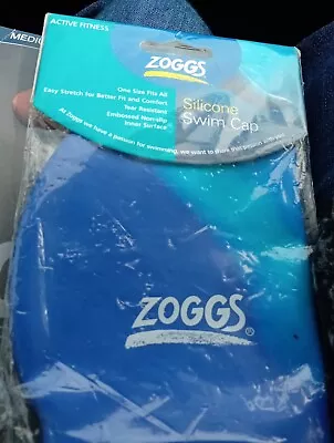 Zoggs Swimming Cap Adult Silicone Multi Colour Durable Comfortable Pool Hat Sea • £8