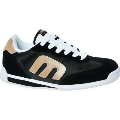 £44.99 • Buy ETNIES Lo-Cut CB Sneakers Trainers In Black & Gold - UK 6.5/EU 40