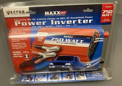 VECTOR MAXX SST VEC043 750 Watt DC To AC  Power Inverter . • $99