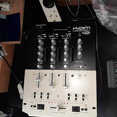 Kam K160 USB DJ Mixer • £65