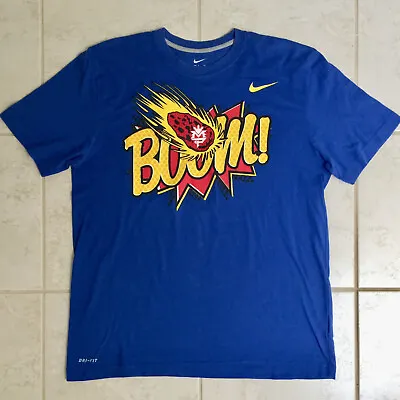 Nike Manny Pacquiao Boxing T-Shirt PacMan Philippines  Filipino Boom Shirt Large • $48