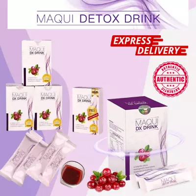 2 Boxes MAQUI DX / Detox Drink 100% Natural Berries Detox Slimming Express Ship • $80