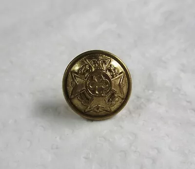 British: ROYAL ARMY CHAPLAINS' DEPARTMENT BRASS BUTTON  (Small 16mm 1960s-70s) • £3.99