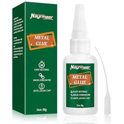 Metal Glue 30G Super Glue For Metal Metal To Metal Glue For Bonding Metal An • $12.29