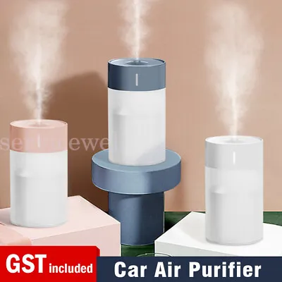Portable USB Mini Led Humidifier Car Air Purifier Aroma Diffuser Cool Mist Home • $12.75