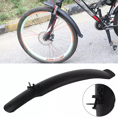 2PCS Cycling Mountain Bike Bicycle Front Rear Fender Mudguard Mud Guard Set Bbca • $13.52