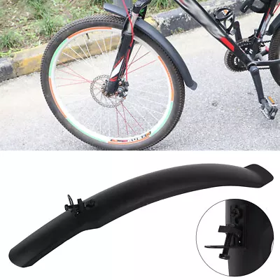 ❤️2PCS Cycling Mountain Bike Bicycle Front Rear Fender Mudguard Mud Guard Set • $14.07