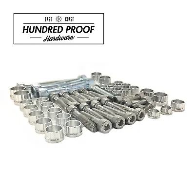 HUNDRED PROOF HARDWARE D Series Transmission Bolt Kit D15b D16z6 D16y8  [Silver] • $149