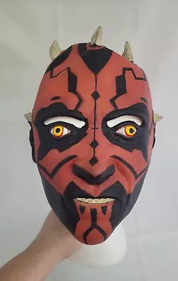 Star Wars Vintage Latex Darth Maul  Mask  Phantom Menace Halloween Lucasfilm • £19.27