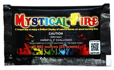 (6 Pack) Mystical Fire Flame Colorant Long-Lasting Color Changer 0.882oz Packets • $9.85