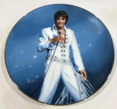 Elvis Presley Collectible Plate  King Of Las Vegas  • $10