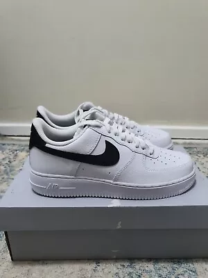 Nike Air Force 1 07 Black And White Women's Size US10 Womens • $99