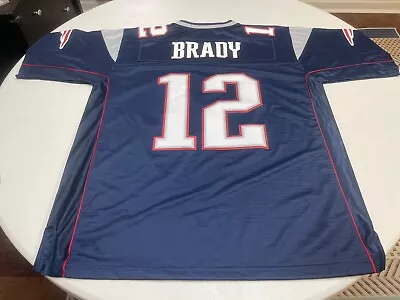 New England Patriots Tom Brady #12 NFL Pro Line￼ Jersey Size XL *READ* • $29.95