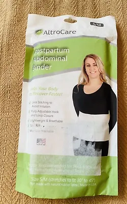 AltroCare Postpartum Abdominal Binder 9  3-panel Size S/M (30-45) New • $15.99