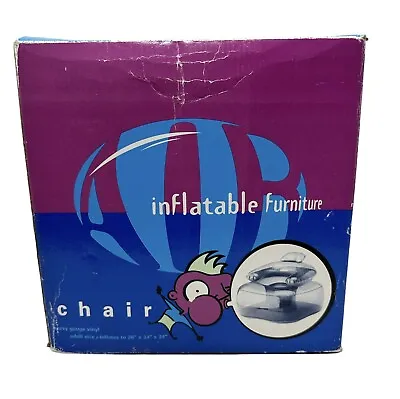 Vintage 90s Inflatable Chair Furniture NIB • $89.99