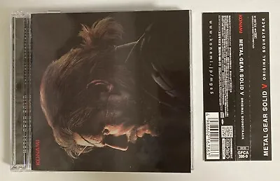 METAL GEAR SOLID 5 V ORIGINAL SOUNDTRACK Japanese Audio CD Game Music With Obi • $39.99