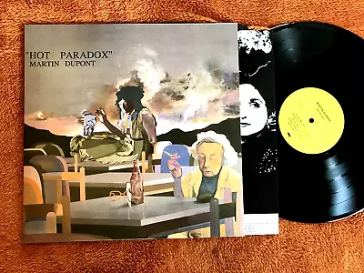 MARTIN DUPONT Hot Paradox Reissue 180 Gram Vinyl LP + Insert Minimal Wave '87 ! • $155