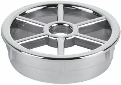 MCALPINE CHROME SHOWER WASTE GRID STWGR-CP  STW3 STW4 TRAY TRAPS COVER 45mm CAP • £3.25