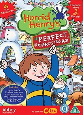 Horrid Henry - Perfect Christmas TRIPLE DVD BOX SET - DVD  UGVG The Cheap Fast • £3.49