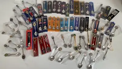 Huge Selection Of Silver Plated Souvenir Spoons Forks Etc - 80+ To Choose From • £1.50