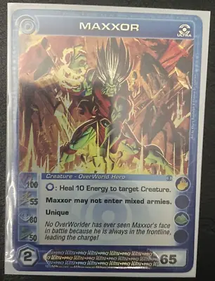 Chaotic Card Maxxor DOP. 1st Ed Holo. Max Energy. 100 Courage. • $214.94