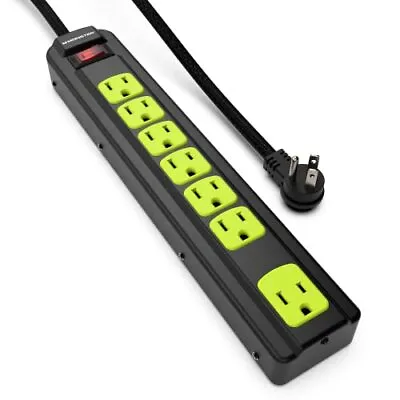 Monster Power Strip Surge Protector With USB Ports - Heavy Duty Protection • $25.99