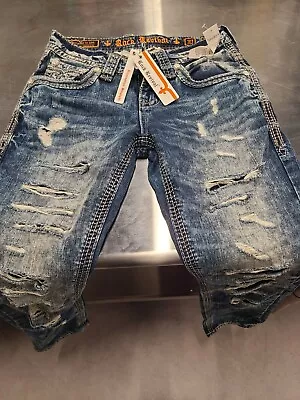 NWT ROCK REVIVAL Men's  Paddy  Alt Straight Leg Jeans Size 30 • $45