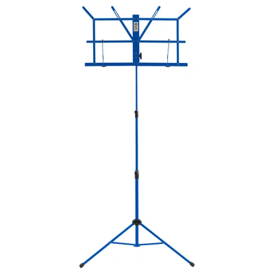£7.99 • Buy Folding Music Stand By Mad About - Blue Easy Folding Portable Stand