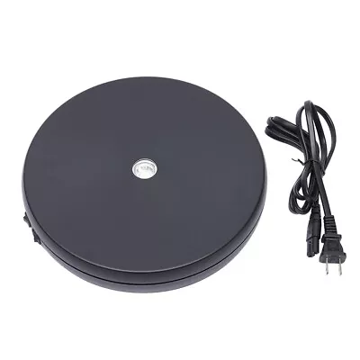 10  Electric Motorized Rotating Turntable Display Stand Rotating Base W/LED 360° • $33.25