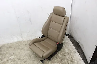 BMW E30 325i Convertible Leather Passenger Right Sport Seat Beige LM21 • $394.99