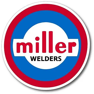 Miller Welder 1960 Decal Sticker 3m Usa Made Truck Vehicle Window Wall Car • $1.99