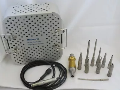 Medtronic EM800 Midas Rex MR8 Drill With 11 Attachments Set #1 • $23000