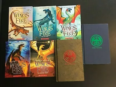 Wings Of Fire Dragon Series Lot Of Books T. Sutherland 1-5 13 & DragonSlayer • $37.99