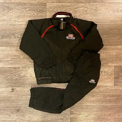 Ecko Kids Big Back Logo Tracksuit Tracktop Bottoms Black Red HipHop Streetwear  • £28