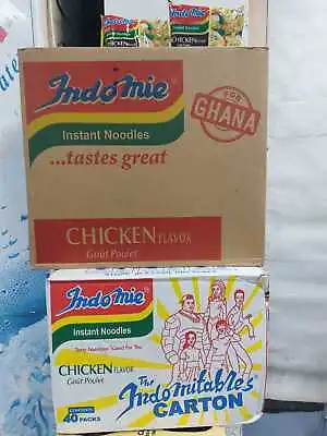 £6.99 • Buy Nigerian/Ghana  Indomie Onion Or Chicken Flavour Noodles 70g (Box Of 40/10 Pack)