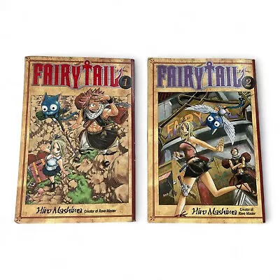 Fairy Tail Manga | Volume 1-2 |  Bundle | Good Condition By Hiro Mashima • £9.99