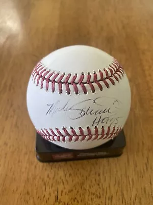 Mike Schmidt Philadelphia Phillies Autographed MLB Baseball With  HOF 95  Inscr • $60