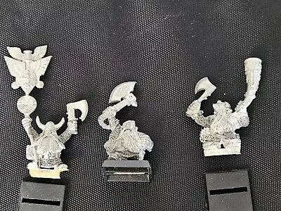 £39.99 • Buy Warhammer Fantasy Dwarf Bugman's Ranger Command, OOP Metal Unpainted