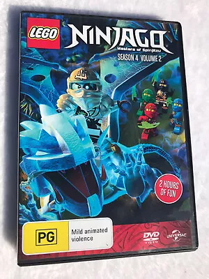 LEGO Ninjago Masters Of Spinjitzu Series 4 Vol 2 DVD 2011 Reg 4 Tested Free Post • $6.50