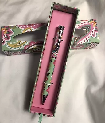 Vera Bradley Ballpoint Pen TUTTI FRUTTI Pink MINT Green RARE Find NWT NIB Gift • $22.80