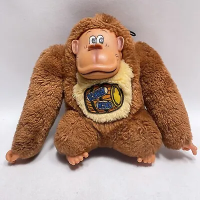 Vintage 1982 Etone Donkey Kong 7  Stuffed Beanbag Plush Toy Figure Nintendo • $44.99