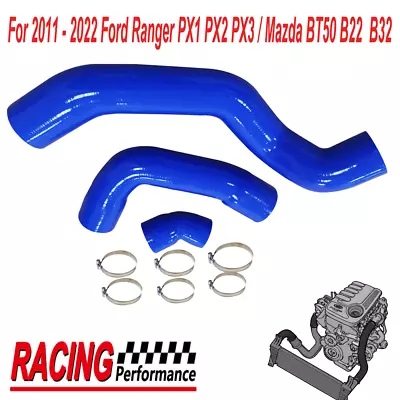 Intercooler Pipe Hose+Clamps For 2011-2022 Ford Ranger PX / Mazda BT50 3.2L 5cyl • $144.95