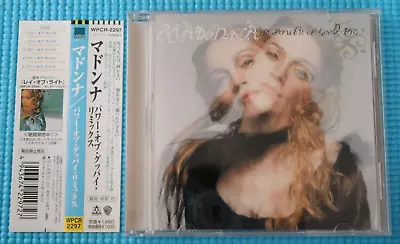 MADONNA CD Power Of Goodbye Remixes 1998 OOP Japan OBI WPCR-2297 • $49.99