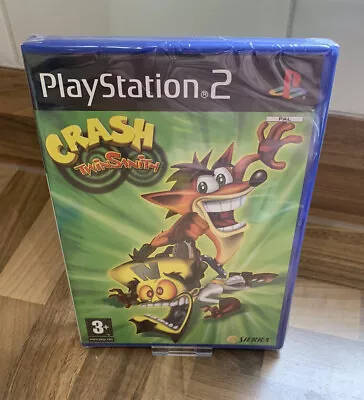 CRASH TWINSANITY PLAYSTATION 2 PS2 PAL - Mint - Sealed - New Case • £19.99