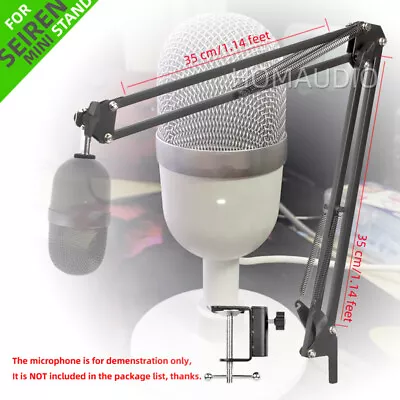 For RAZER SEIREN MINI Microphone Stand Boom Arm Mic Suspension Hang Mount Holder • $28.98